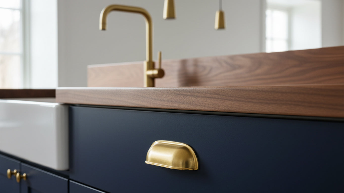 Maniglia CH020 | Profilo | Ottone