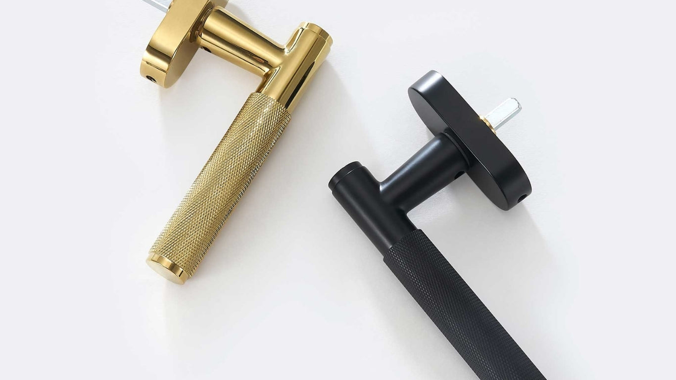 Fönsterhandtag C01-191C | Lättrat | PVD Guld