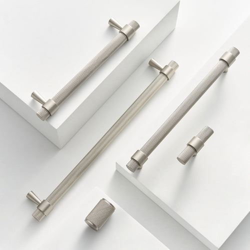 Griff CH016 | Gerändelt | Nickel