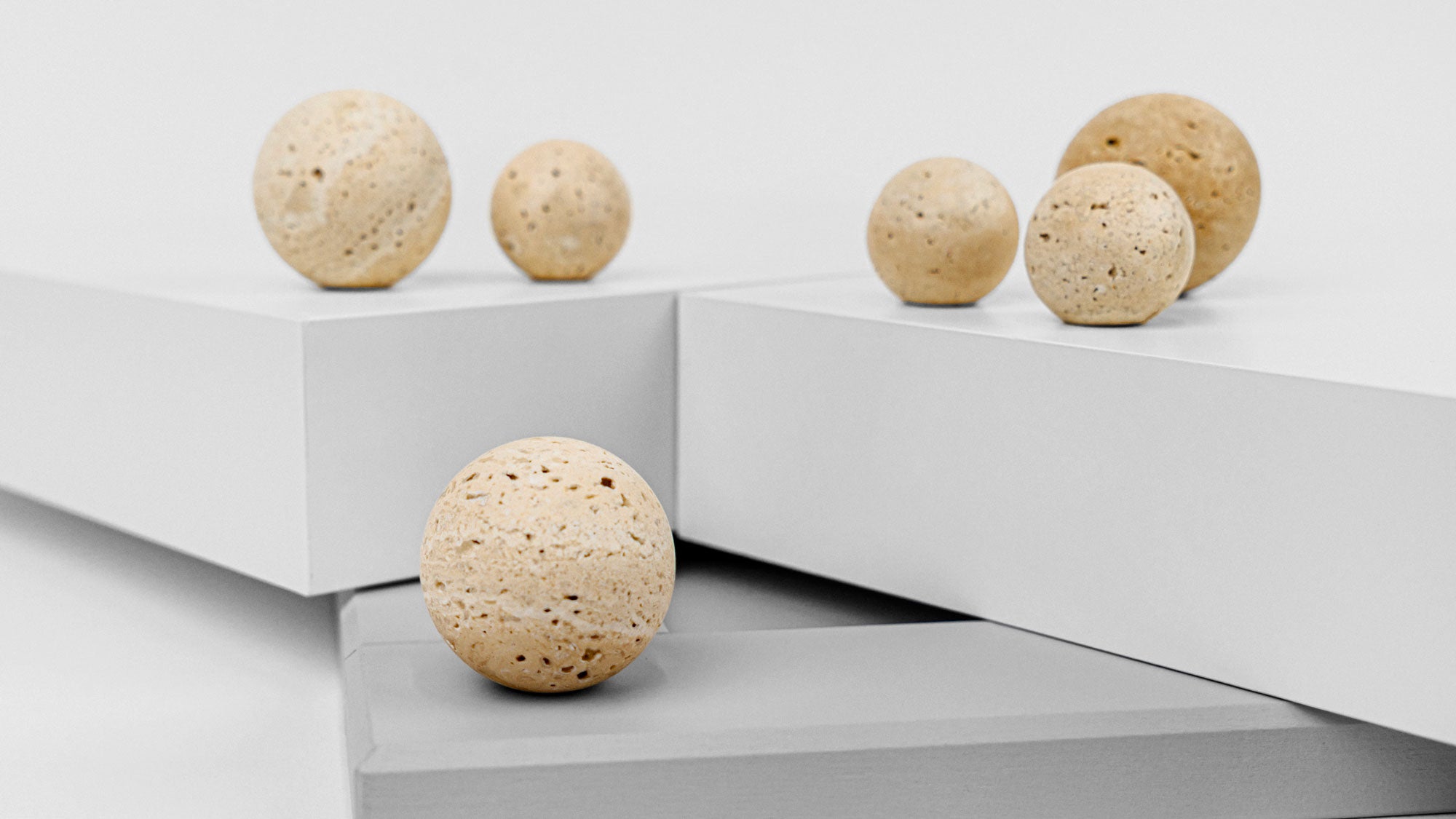 Bouton DR101 | Marbre | Travertine