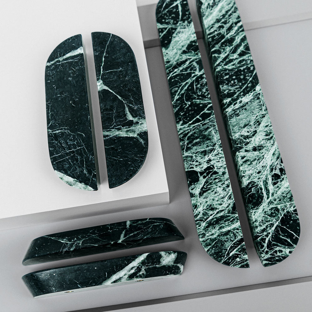 Handgreep DR103 | Marmer | Green Flower (SET)