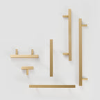 Griff CH012 | Quadrat | Messing