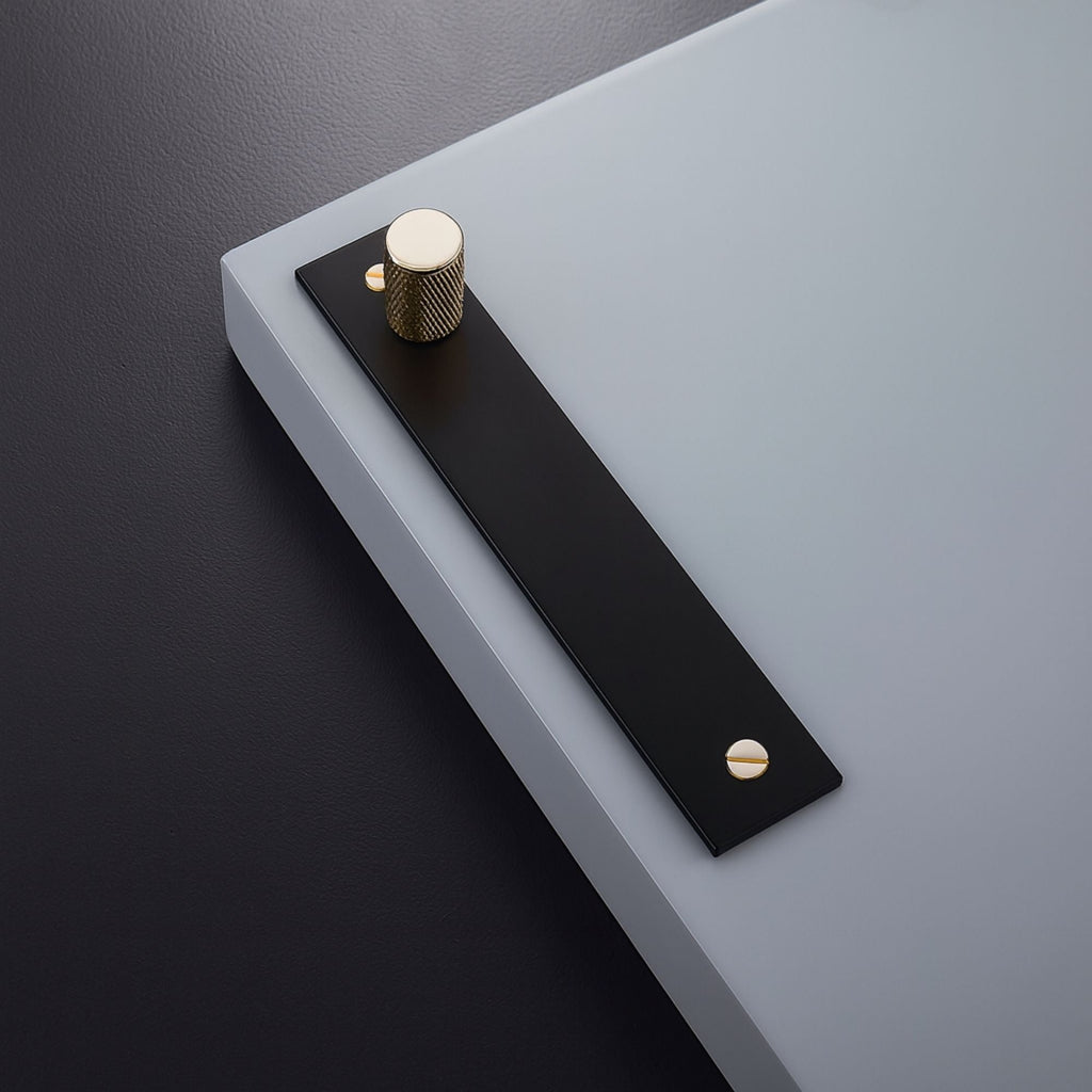 Handgreep 5005 | Messing + Zwart