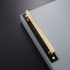 Handgreep 5005 | Messing + Zwart
