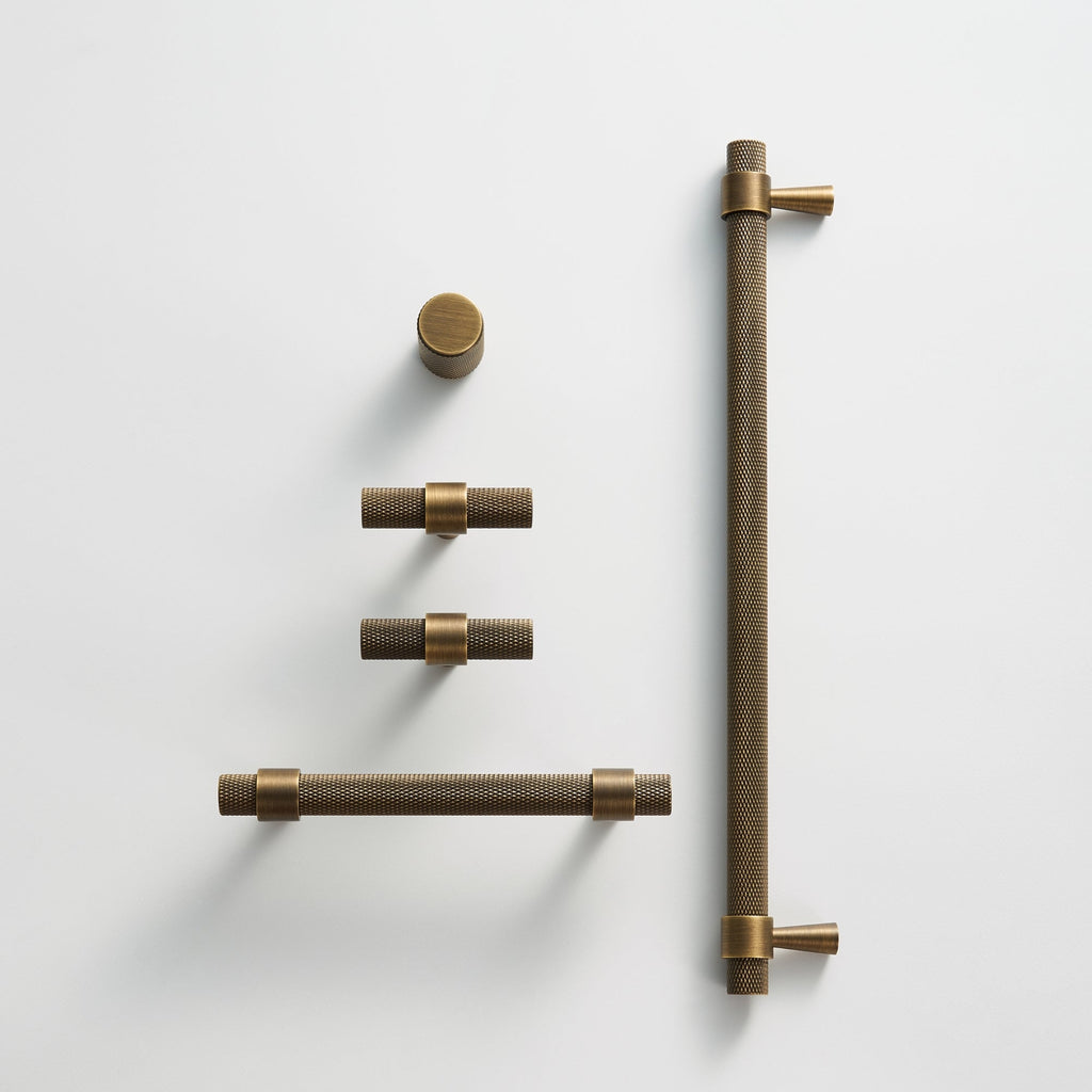 T-Bar CH016 | Gerändelt | Antik Messing