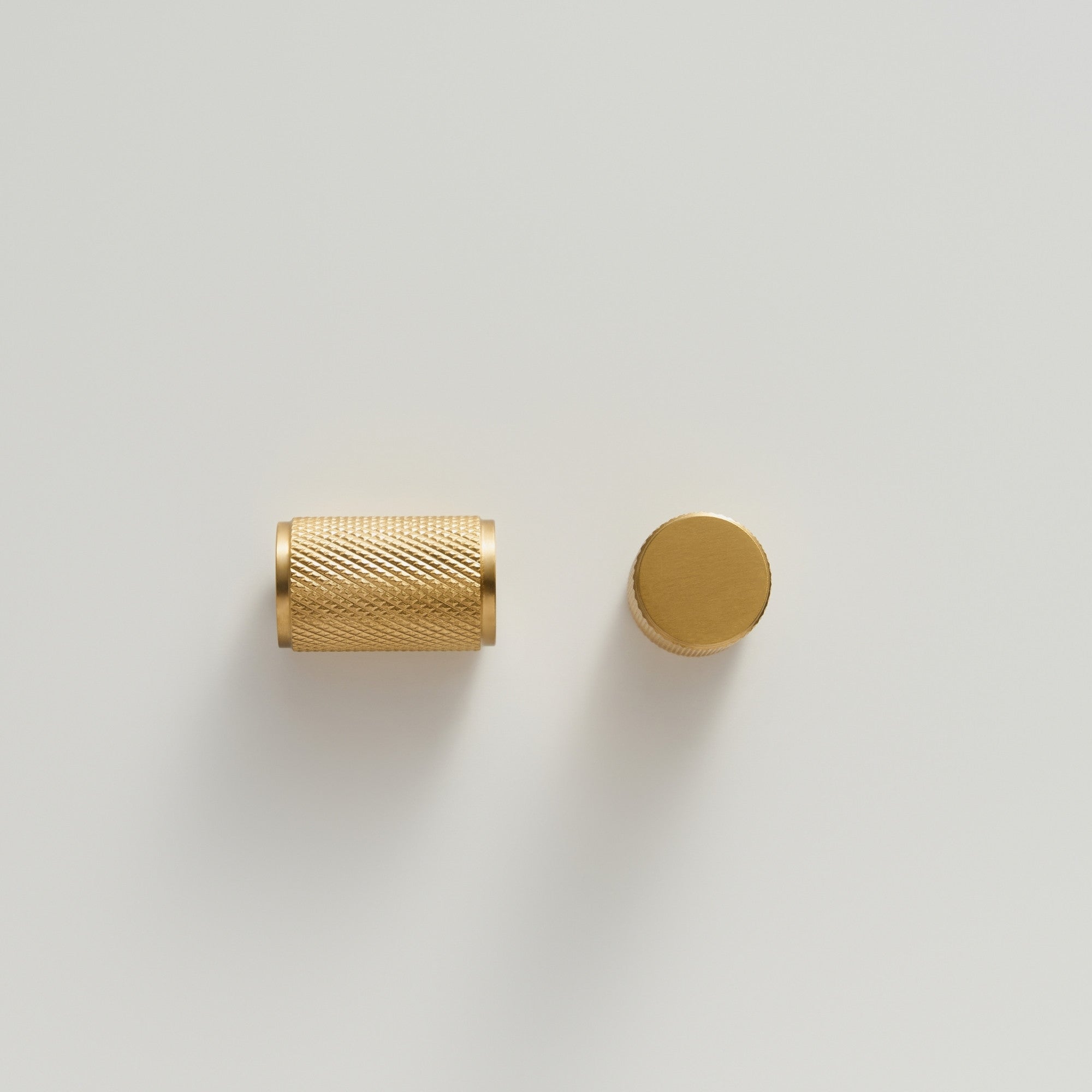 Bouton CH035 | Moleté | Laiton