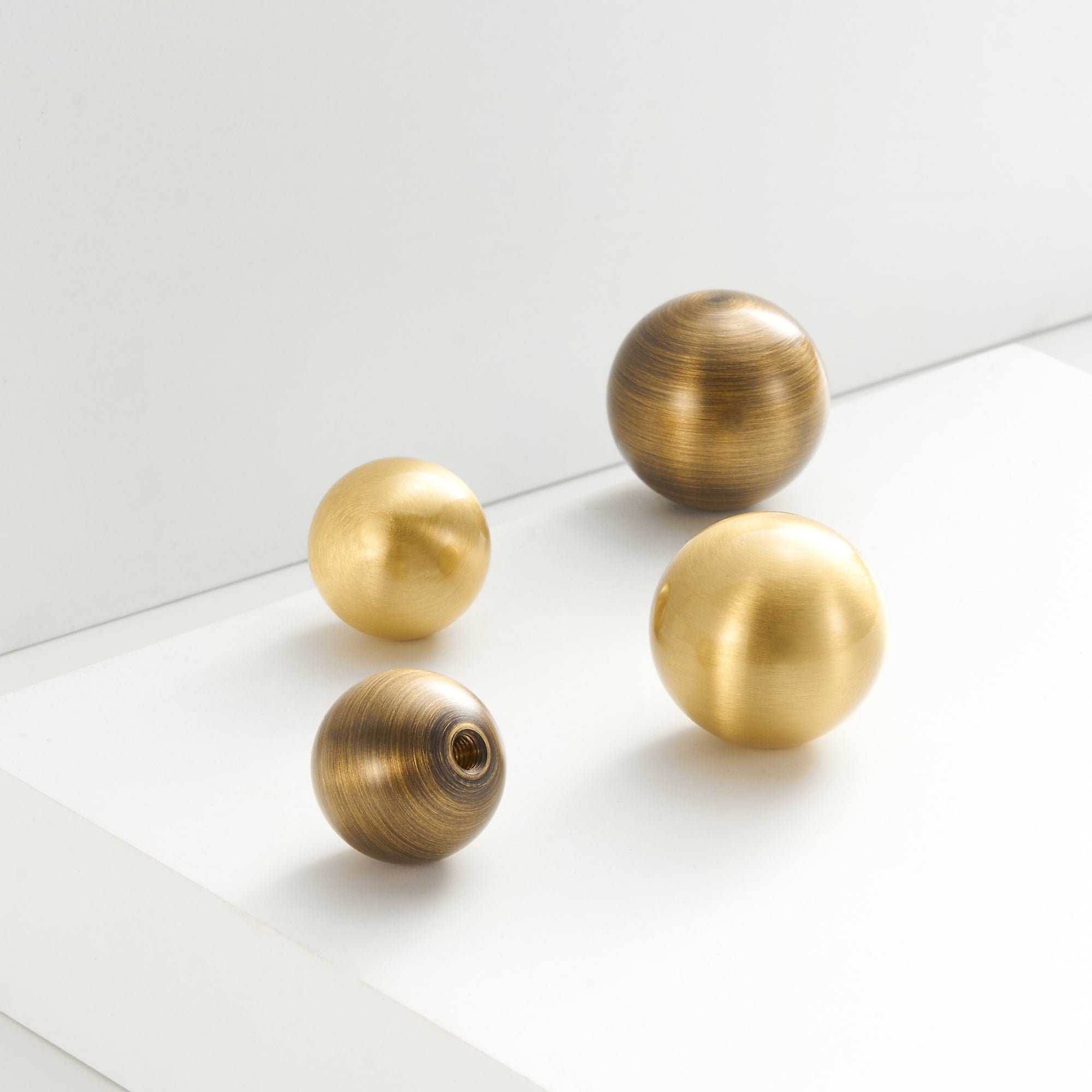 Knop CH041 | Antik Messing