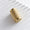 Knob 3146 | Ribbed | Brass