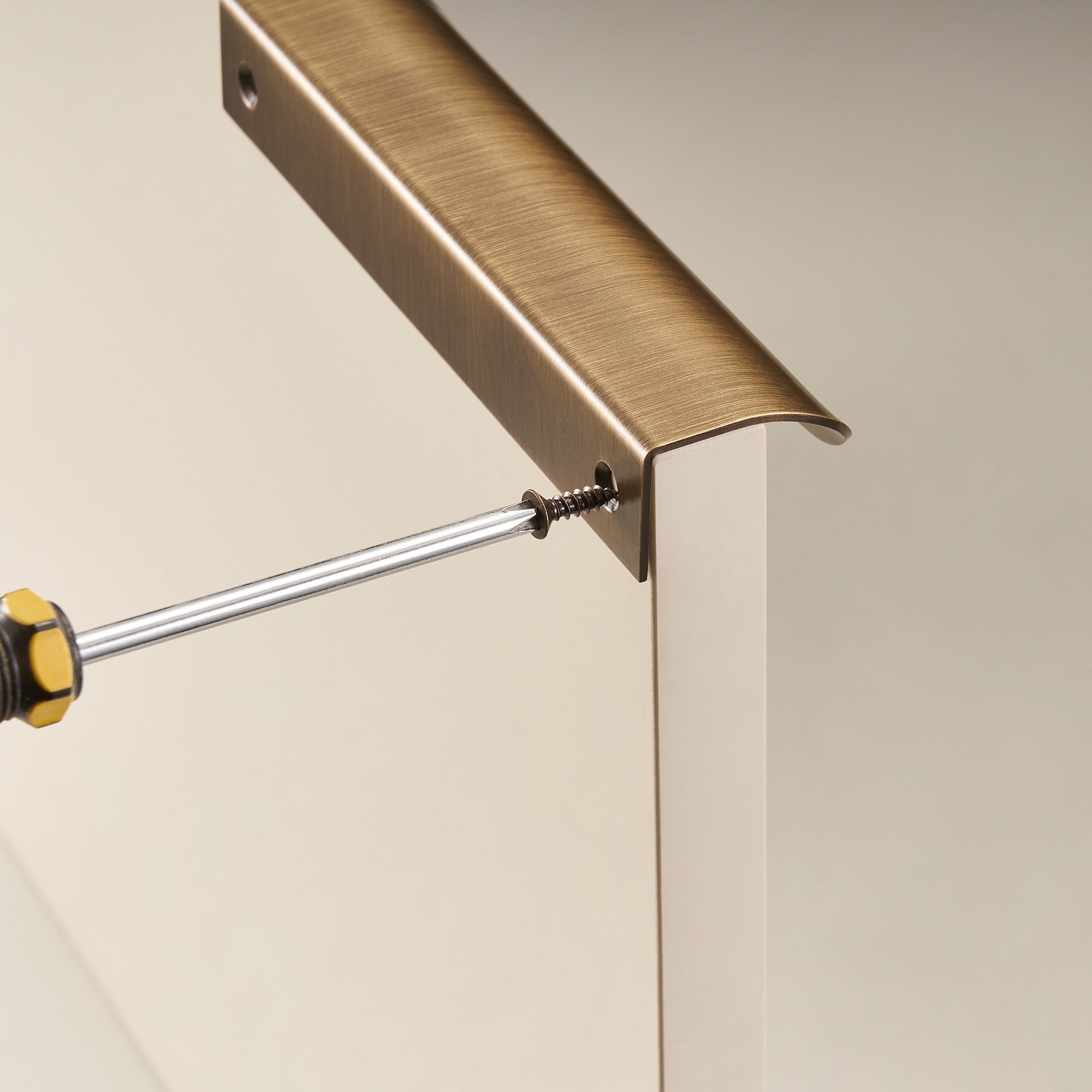 Handle CH015 | Profile | Antique Brass