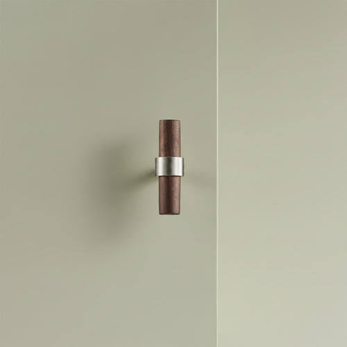 T-bar CH025W | Valnøtt + Nikkel