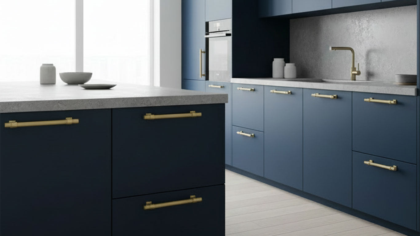 Handgreep 3138 | Messing