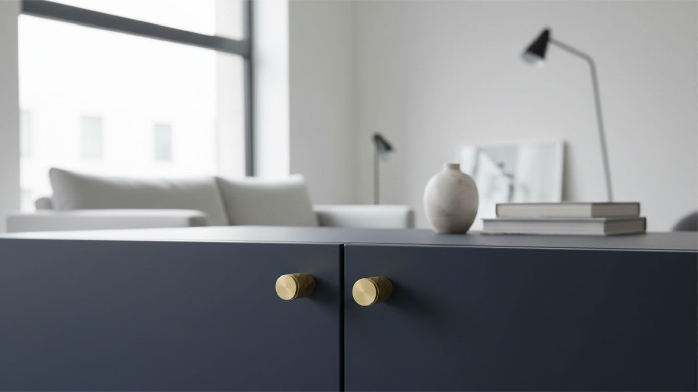 Knopp 3117 | Diamant | Mässing