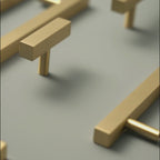 Griff CH012 | Quadrat | Messing