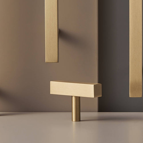 T-bar CH012 | Carré | Laiton