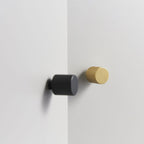 Knopp 3138 | Räfflad | Svart - Dooroom