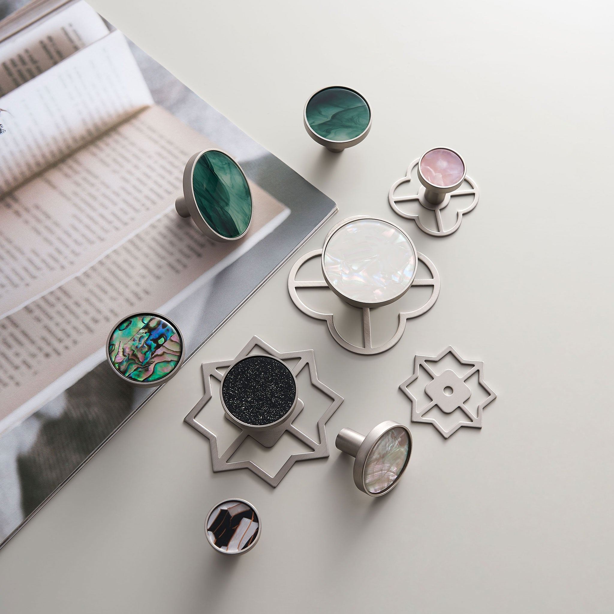 Krok 1052 | Förnicklad | Abalone shell - Dooroom